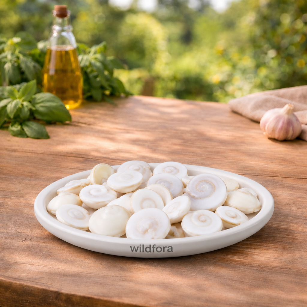 Gomati Chakra White Whole - Premium Natural Gomti Chakra Stone | Decorative & Traditional Use