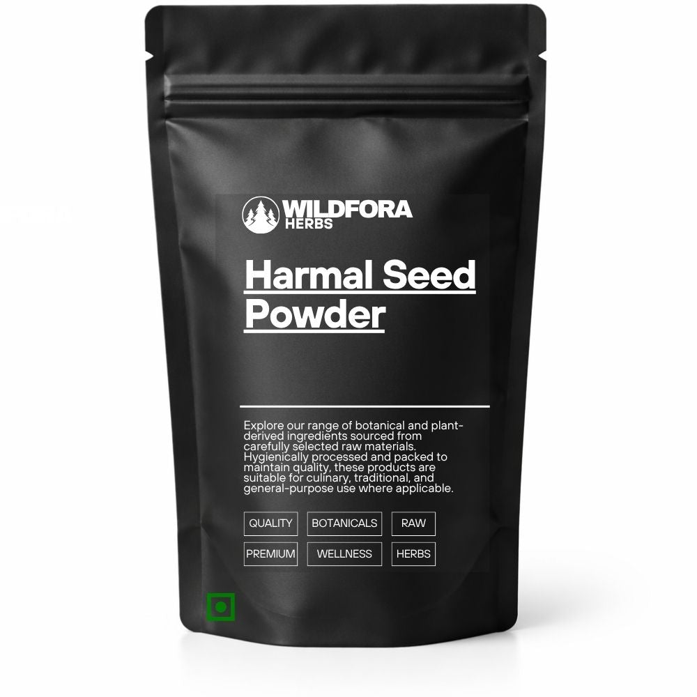 Harmal Seed Powder (Peganum harmala) - Premium Harmal Seeds Herbal Powder | Botanical Raw Material