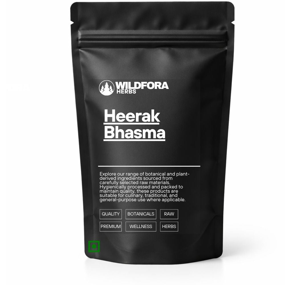 Heerak Bhasma - Premium Traditional Mineral Bhasma | Natural Mineral Powder
