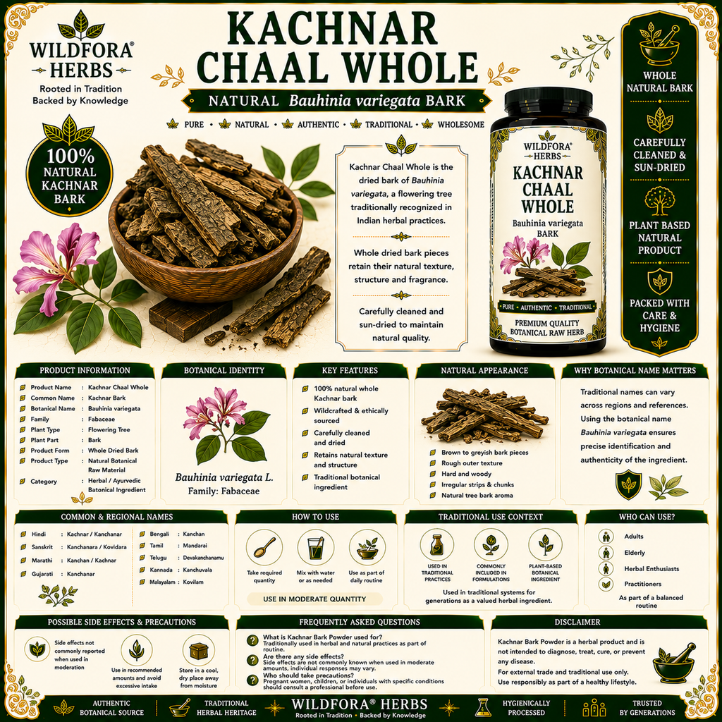 Kachnar Chaal Whole Bauhinia Variegata Natural Kachnar Bark
