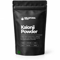kalonji powder, nigella sativa, black seed powder, natural supplement, wildfora, seed powder, herbal wellness, ayurvedic powder, traditional herb, plant powder