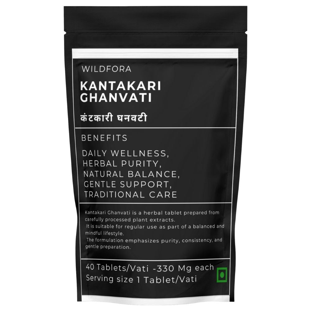 Kantakari Ghanvati | Herbal Kantakari Tablet