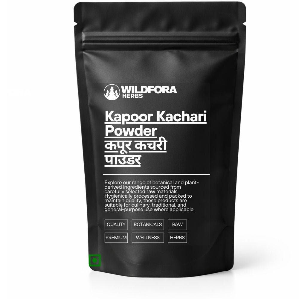 Kapoor Kachari Powder (Hedychium spicatum) - Premium Kapur Kachri Powder | Botanical Raw Material