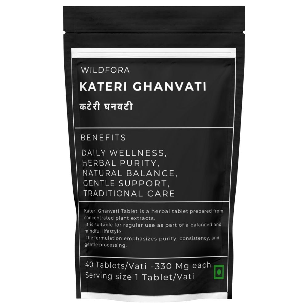Kateri Ghanvati Tablet | Solanum Xanthocarpum Herbal Tablet