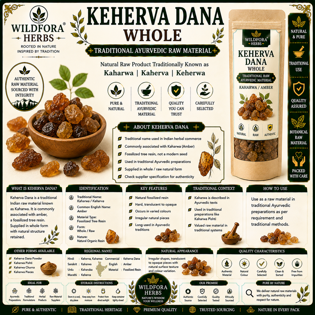 Keherva Dana Whole Natural Herbal Seeds Kaherva Dana Raw Product