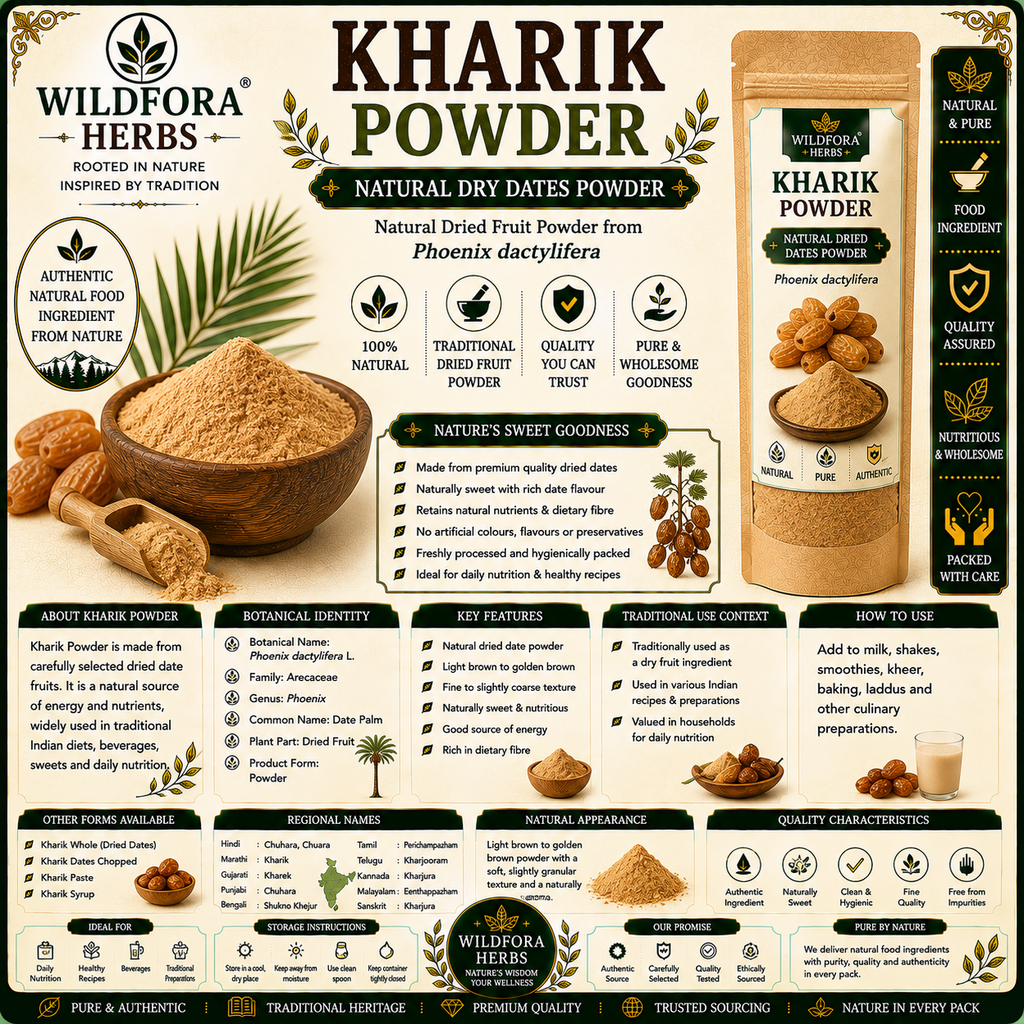 Kharik Powder Phoenix Dactylifera | Dry Dates Powder