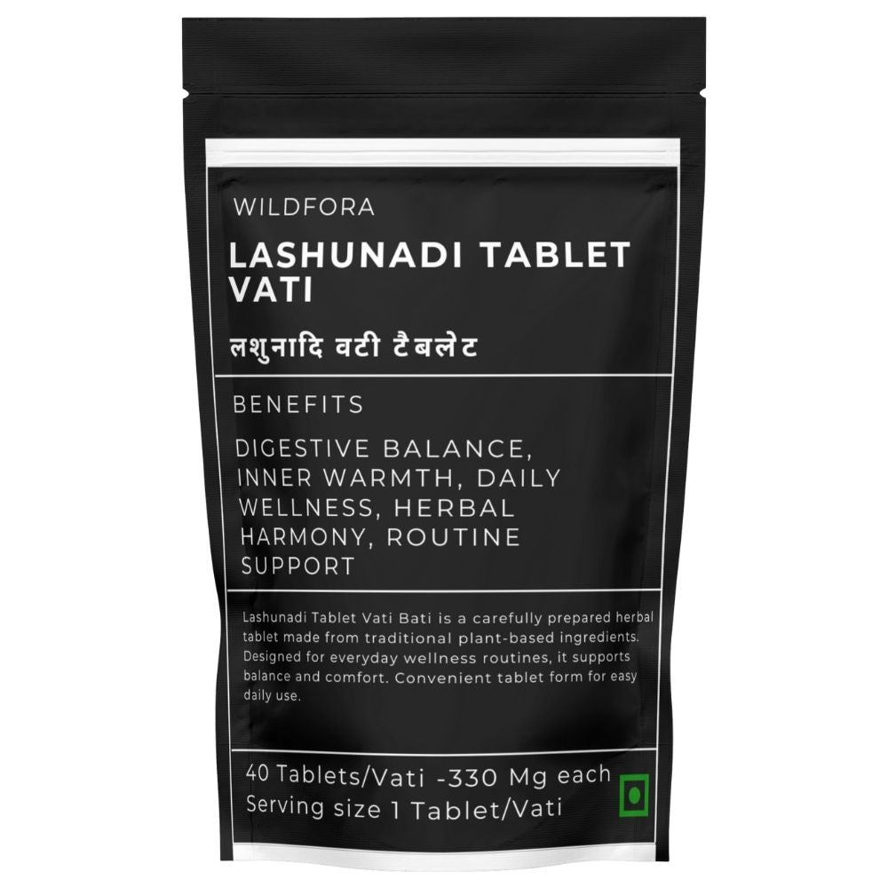 Lashunadi Tablet Vati Bati | Herbal Tablet Inspired by the Wild Forest