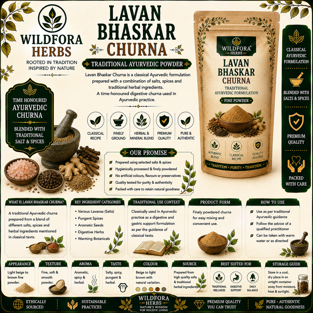 Lavan Bhaskar Churna Ayurvedic Herbal Powder