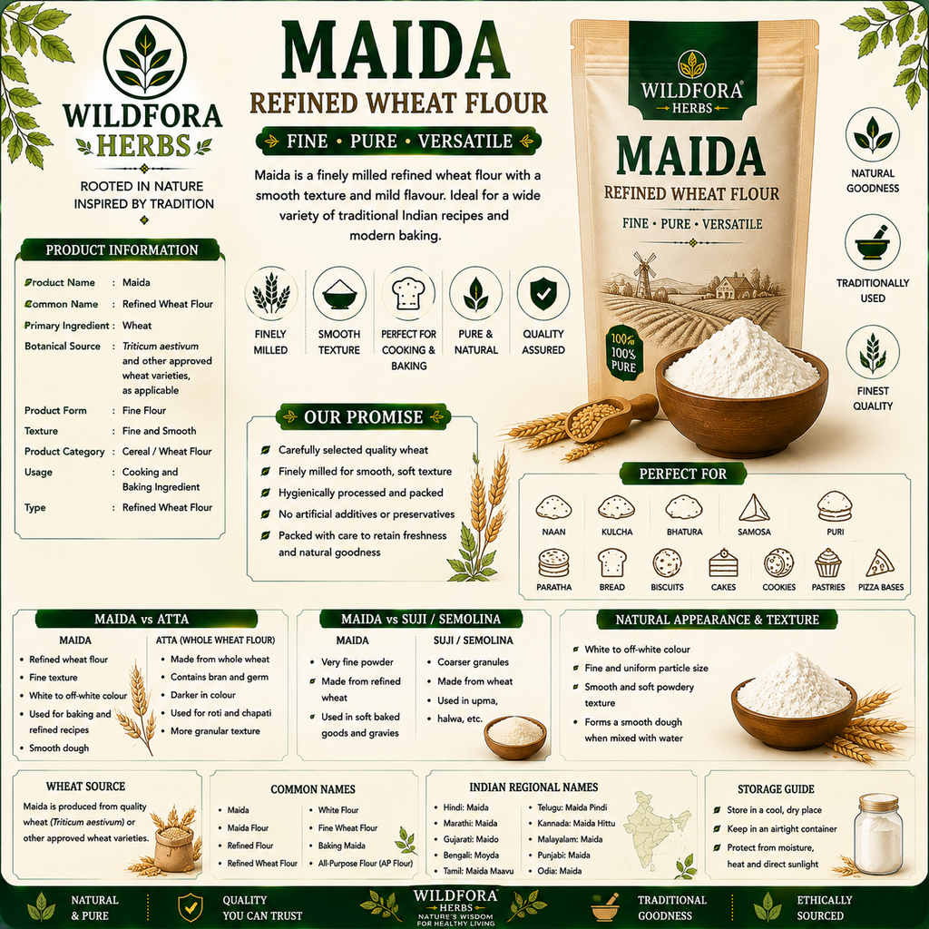 Maida Refined Wheat Flour