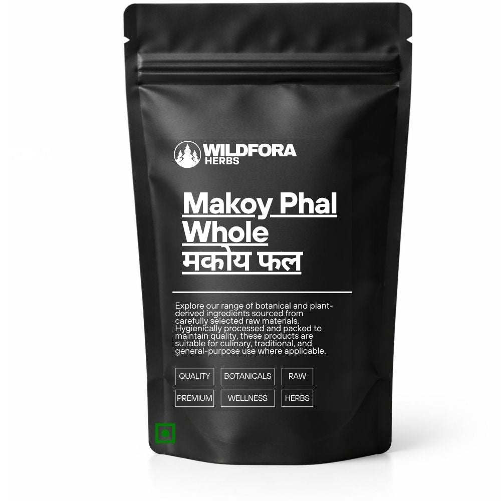Makoy Phal Whole (Solanum nigrum) - Premium Natural Makoi Fruit | Botanical Raw Material