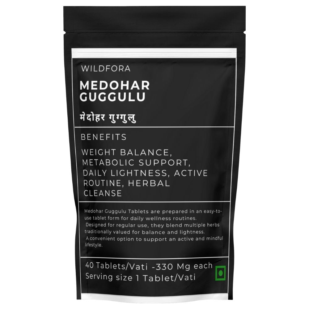 Medohar Guggulu Tablet | Herbal Tablet Inspired by the Wild Forest