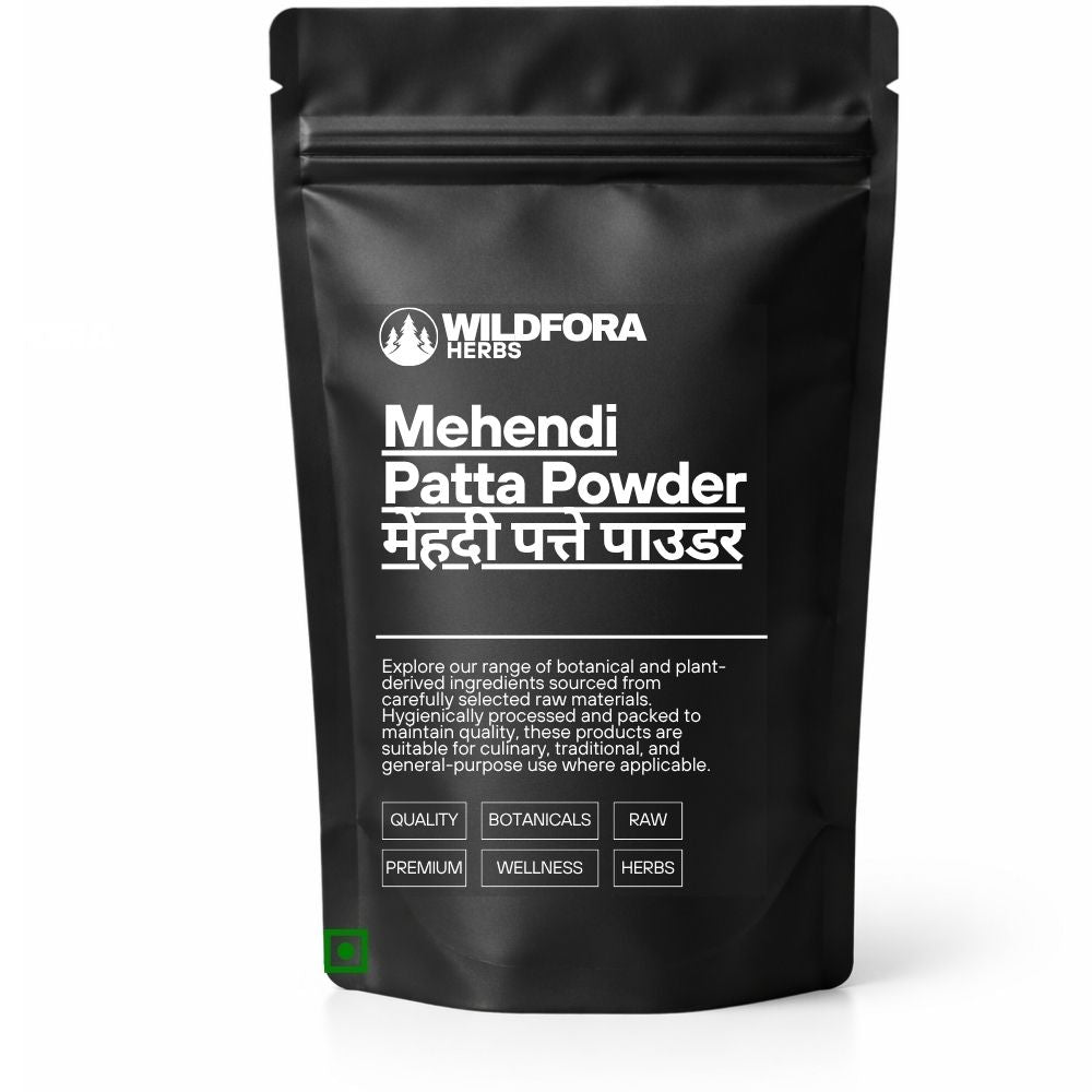 Mehendi Patta Powder (Lawsonia inermis) - Premium Henna Leaf Powder | Botanical Raw Material