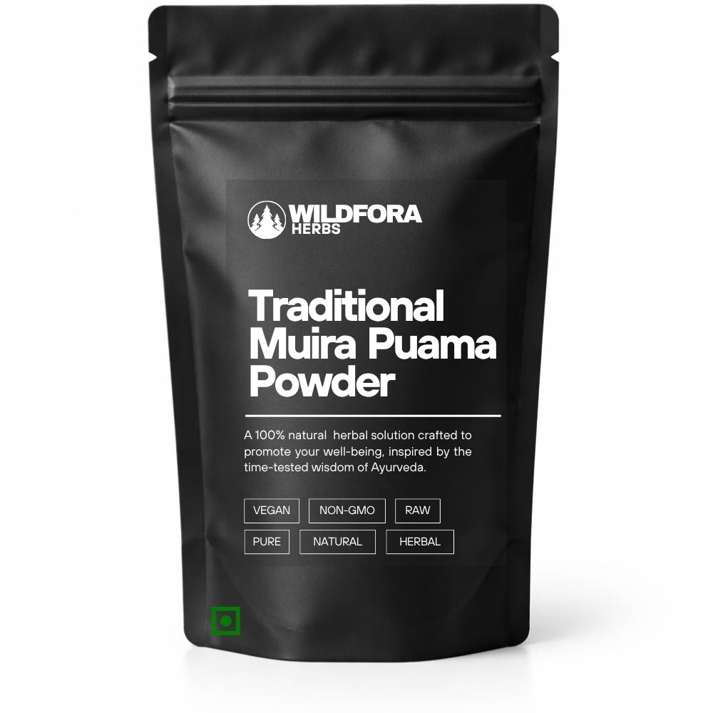  Traditional muira puama powder, herbal powder, wildfora, natural supplement, plant powder, raw herbal powder, botanical powder, wellness product