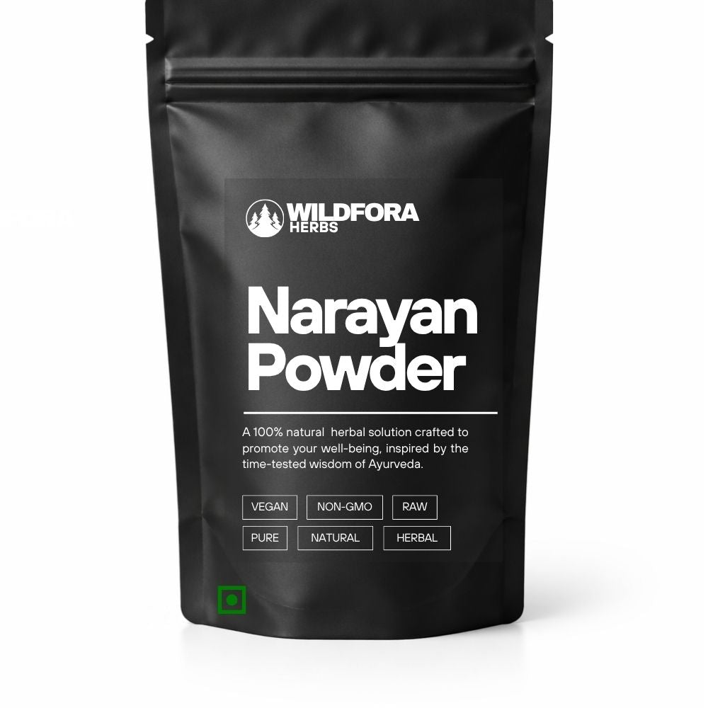 narayan churna, herbal powder, ayurvedic powder, natural supplement, wildfora, churna powder, herbal wellness, traditional herb, natural product, herbal blend