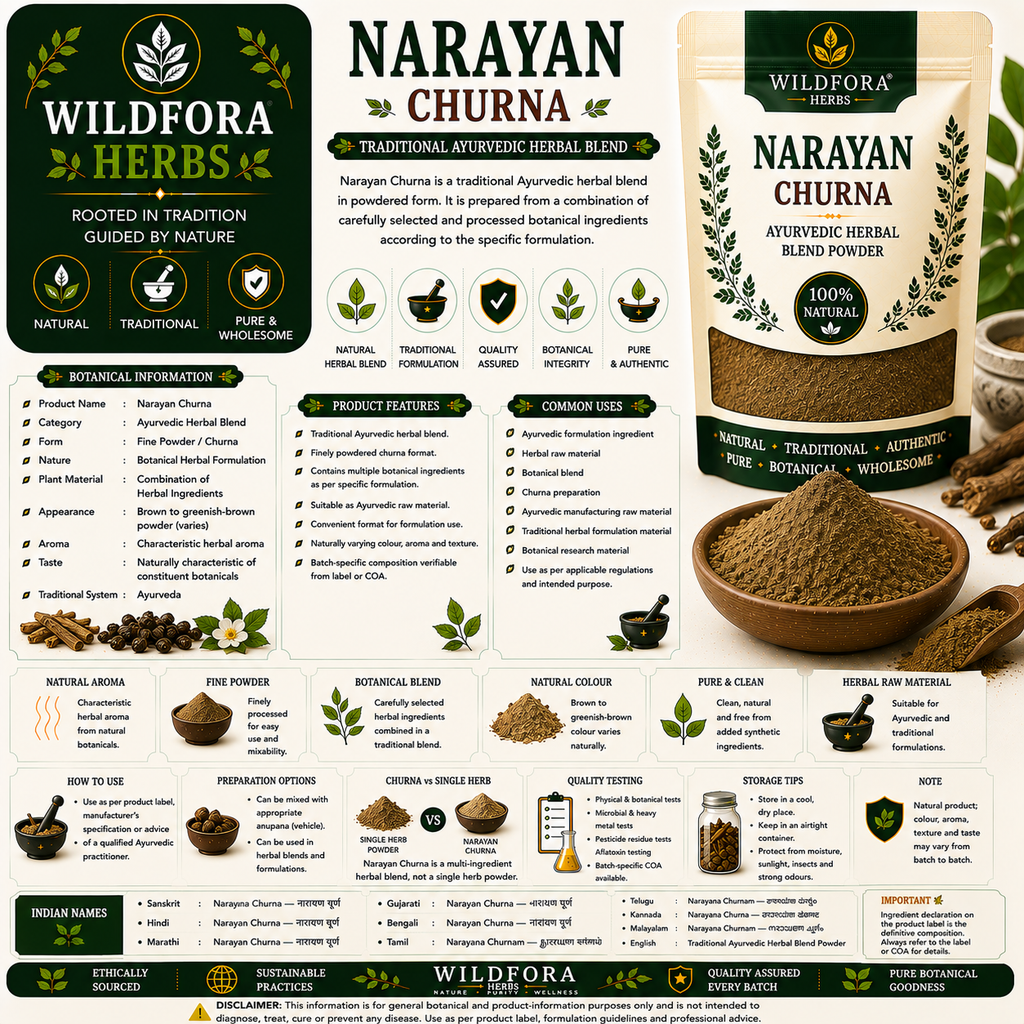 Narayan Churna Ayurvedic Herbal Blend Powder | Traditional Herbal Churna