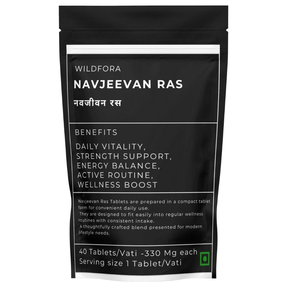 Navjeevan Ras – Navjivan Rasa | Herbal Tablet Inspired by the Wild Forest