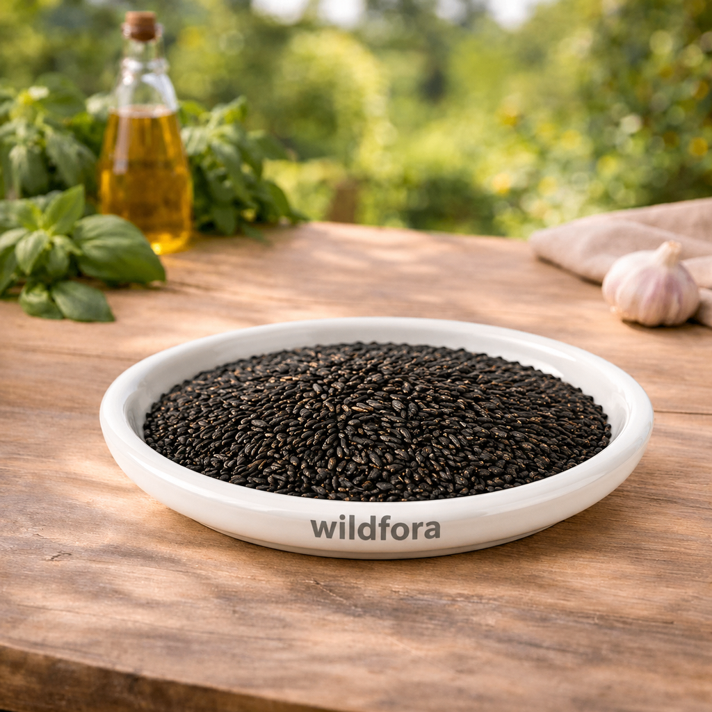 Niger Seeds (Guizotia abyssinica) - Premium Natural Ramtil Seeds Whole | Food Grade Botanical Ingredient