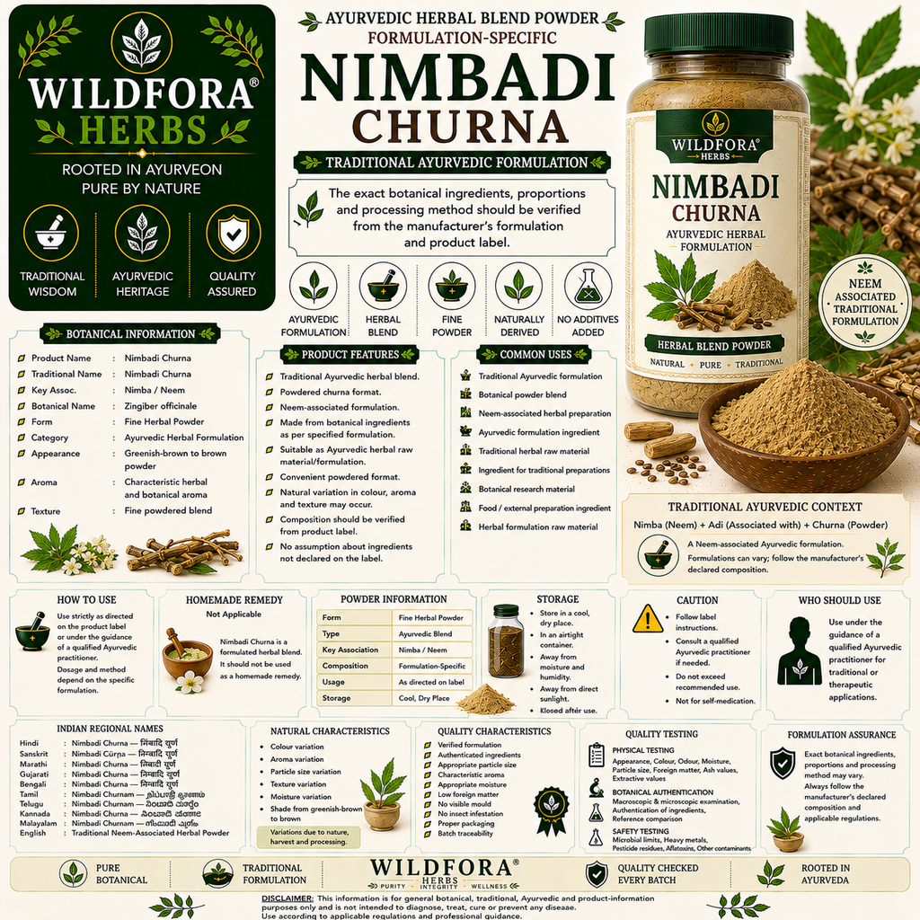 Nimbadi Churna Ayurvedic Herbal Blend Powder