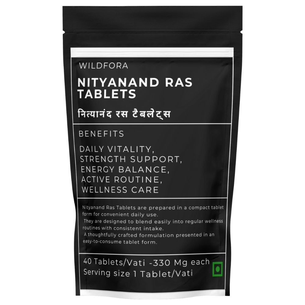 Nityanand Ras Tablet | Herbal Tablet Inspired by the Wild Forest