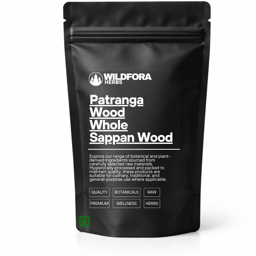 Patranga Wood (Caesalpinia sappan) - Premium Natural Whole Sappan Wood | Botanical Raw Material