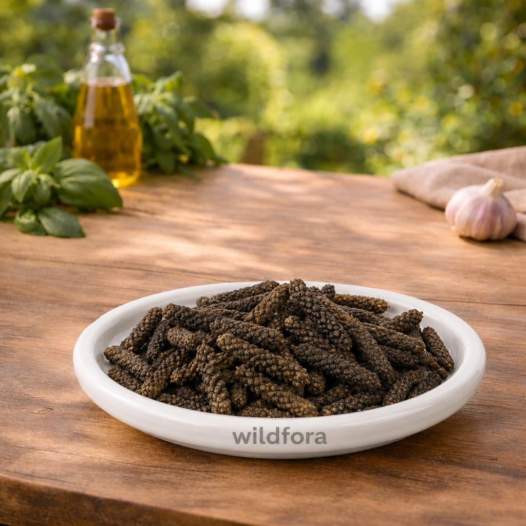 Pipal Badi (Piper retrofractum) - Premium Natural Whole Long Pepper | Food Grade Spice