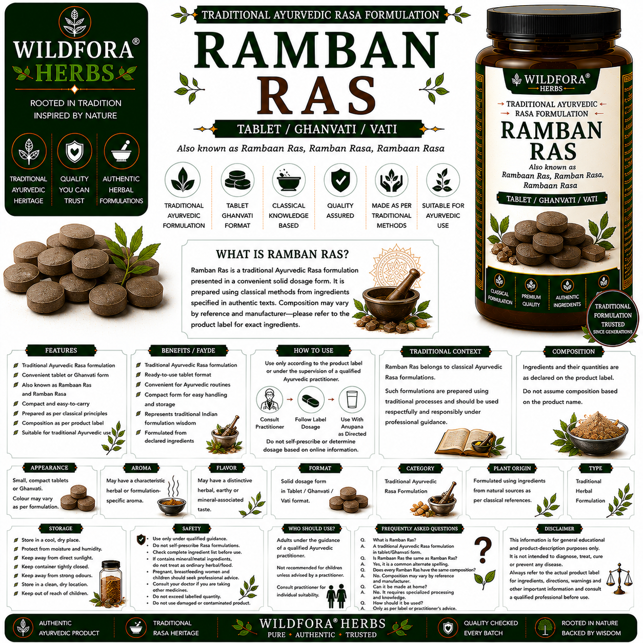 Ramban Ras Tablet – Herbal Ghanvati Inspired by the Wild Forest