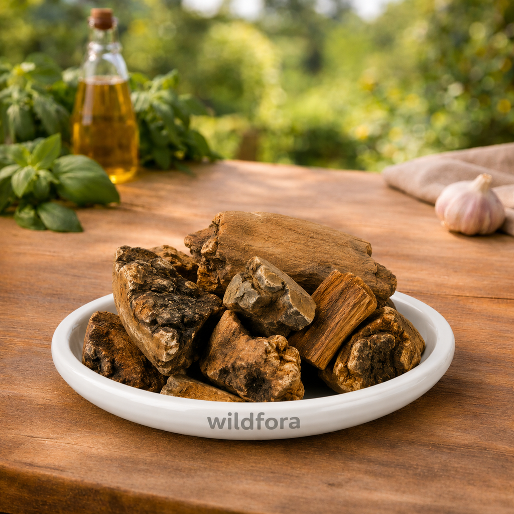 Revand Chini Powder (Rheum emodi) - Premium Natural Revand Khatai Root Powder | Botanical Raw Material