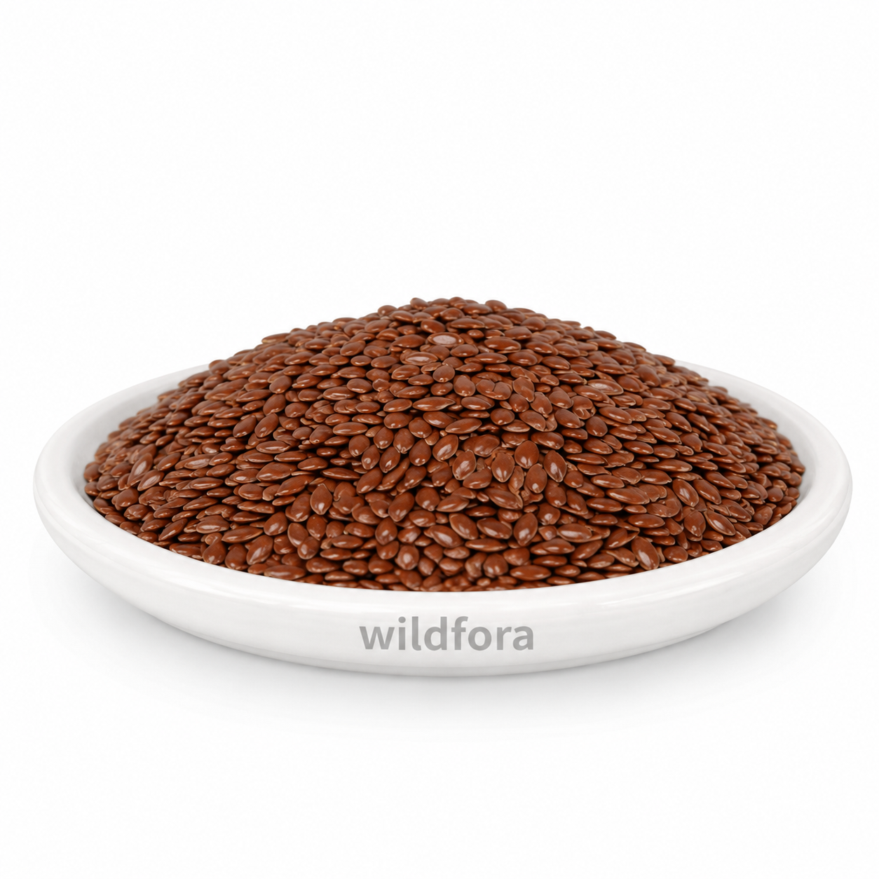 Roasted Flax Seeds (Linum usitatissimum) - Premium Whole Roasted Linseed | Food Grade Edible Seeds