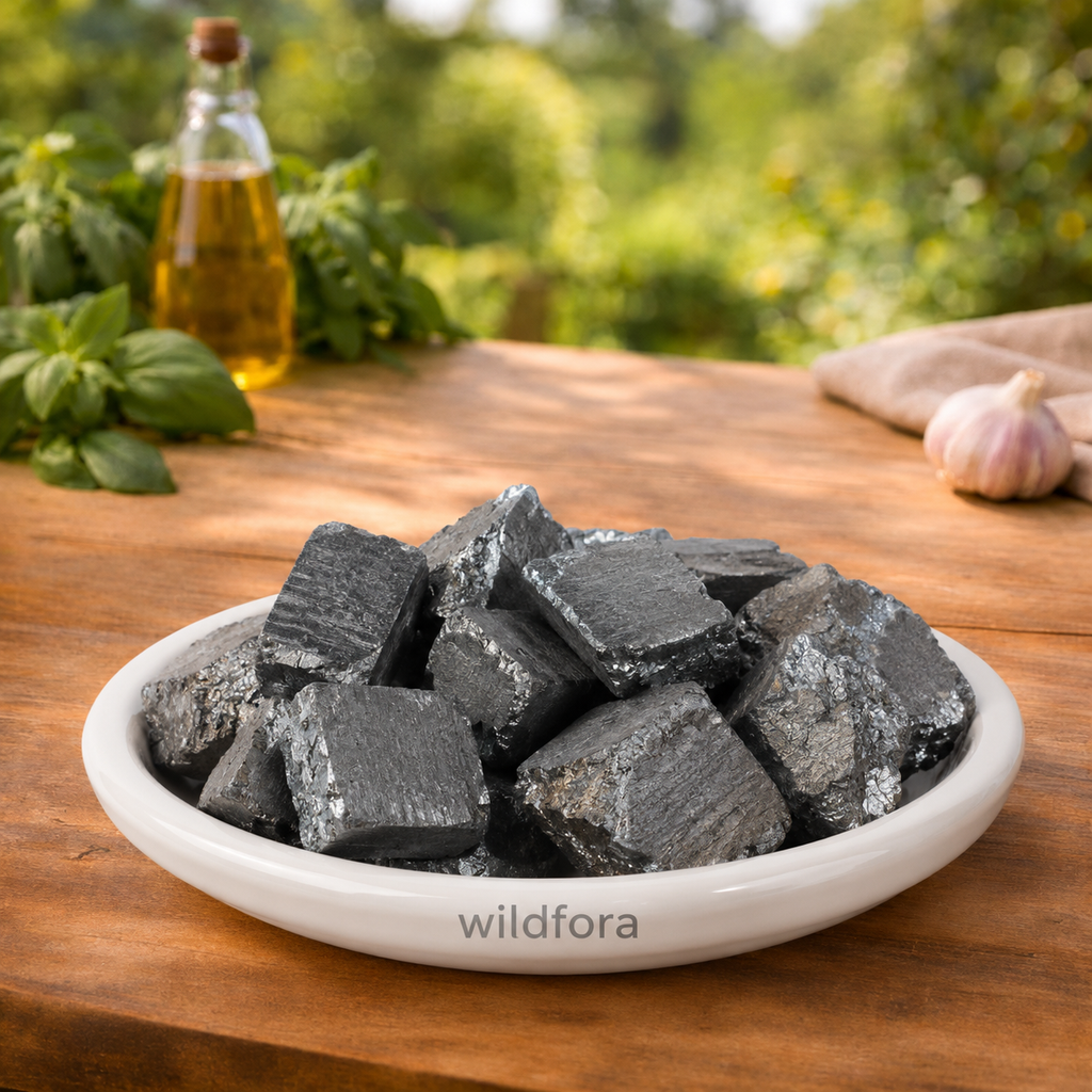 Rupa Makkhi (Roupya Makshik Stone) - Premium Natural Rajat Makshik Mineral | Traditional Mineral Raw Material