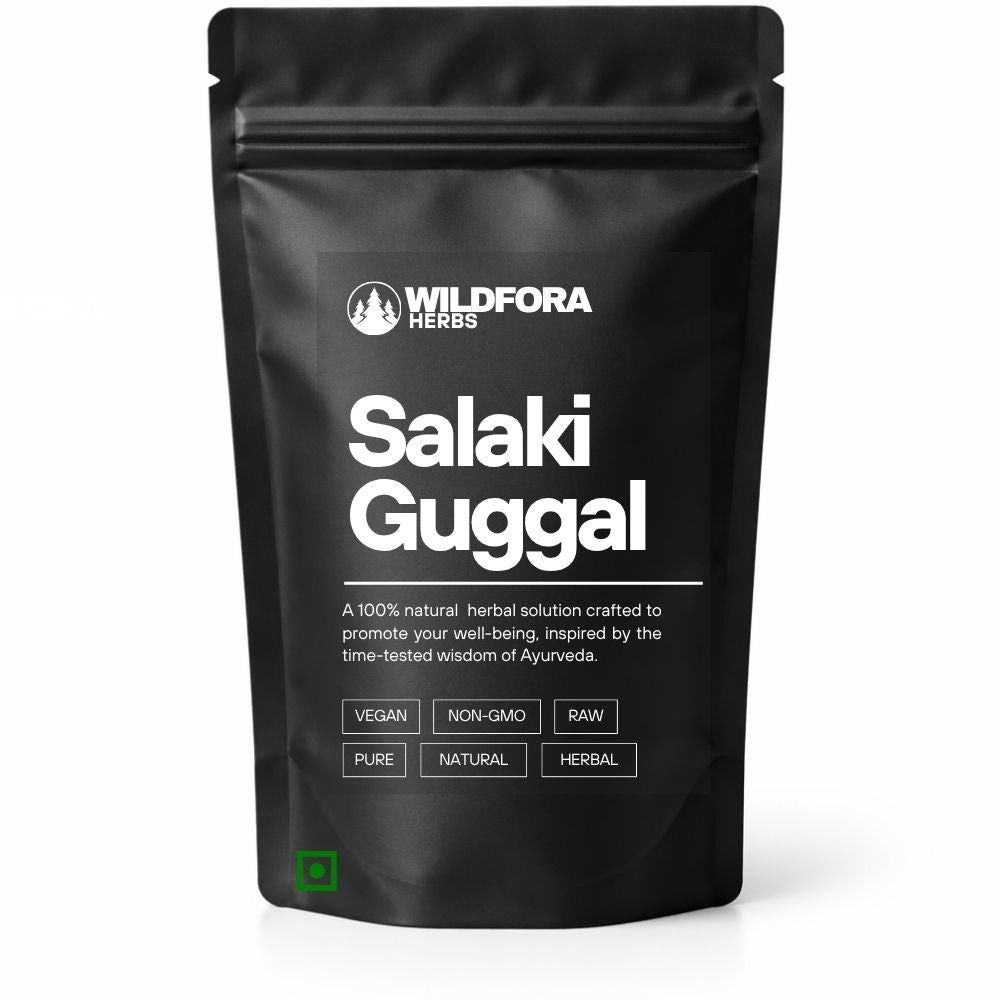 salaki guggal, guggul, guggal resin, boswellia serrata, shallaki, herbal resin, whole gum, wildfora, natural resin, aromatic resin