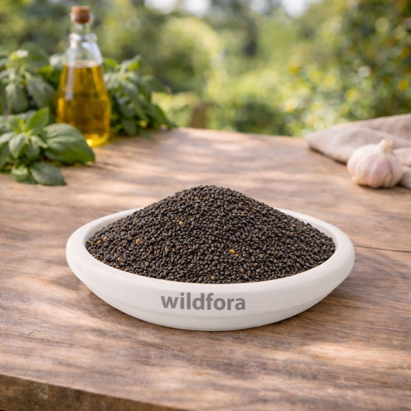Balanga Seeds Whole Tukhm Malanga Tulsi Basil Seeds