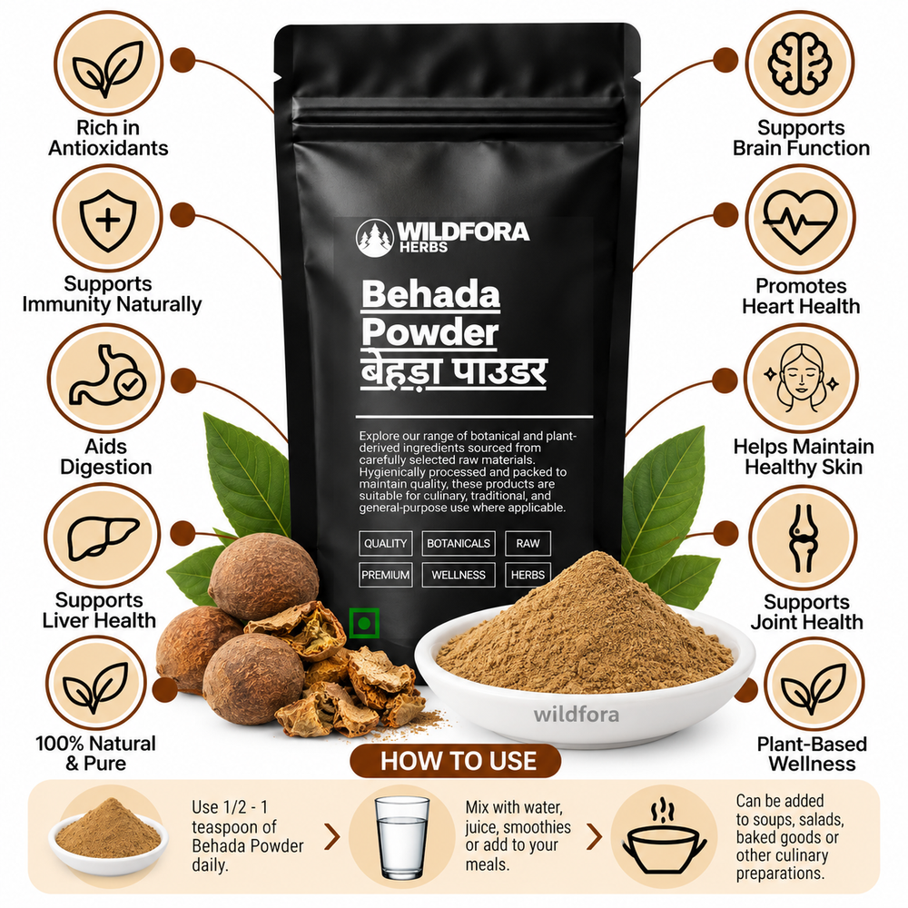 Behada Powder Terminalia Bellirica | Baheda Churna Herbal Powder Benefits
