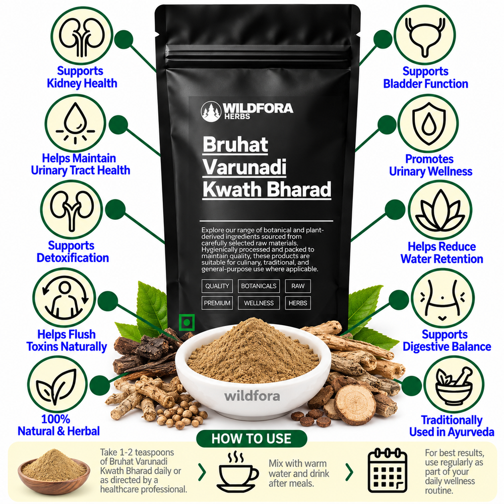 Bruhat Varunadi Kwath Bharad Whole Herbal Decoction Mix Benefits