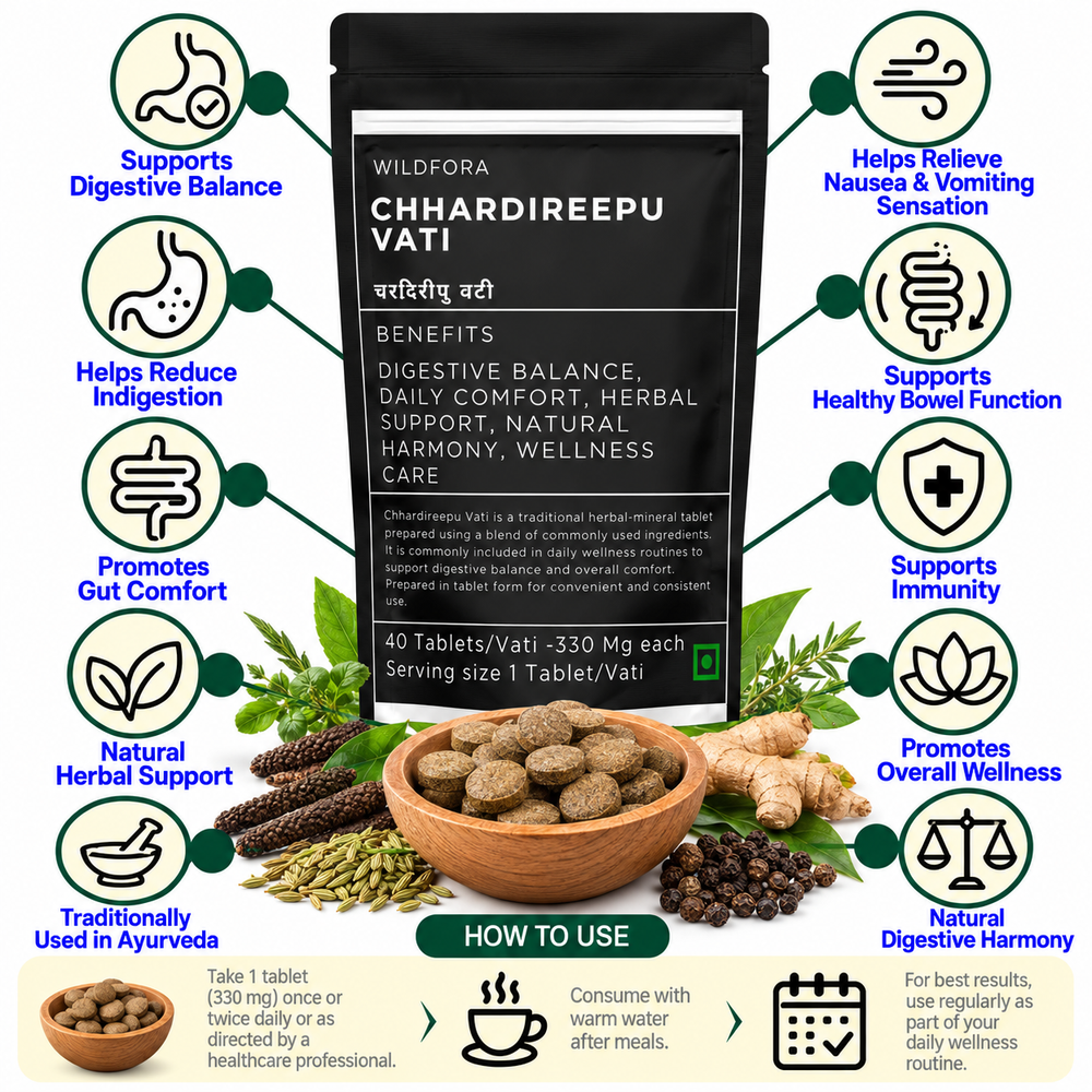 चरदिरीपु वटी | Chhardireepu Vati Benefits