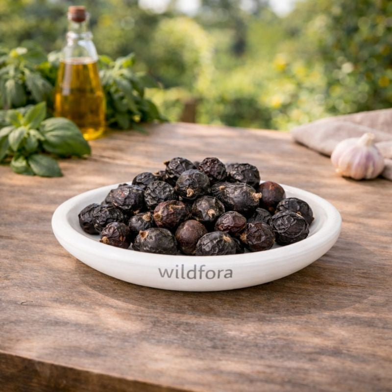 Hauber Juniperus Communis Whole Juniper Berry Natural Herbal Product