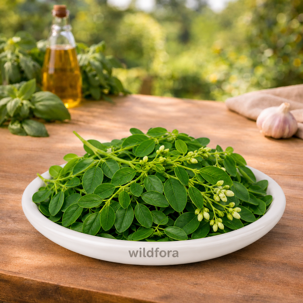 Moringa Leaves Powder (Moringa oleifera) - Premium Drumstick Leaf Powder | Food Grade Botanical Powder