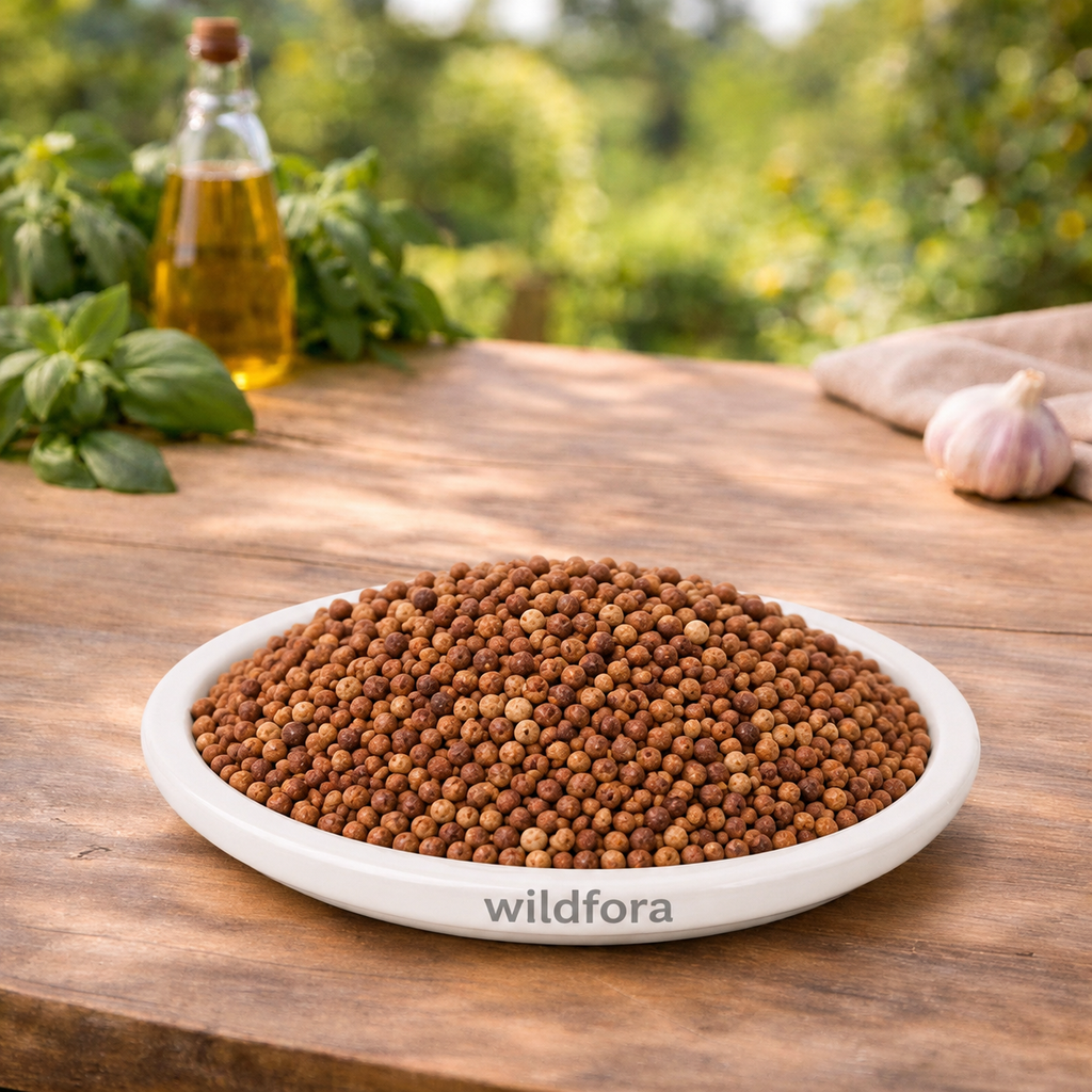 Mula Beej (Radish Seeds) (Raphanus sativus) - Premium Whole Radish Seeds | Food Grade Botanical Ingredient