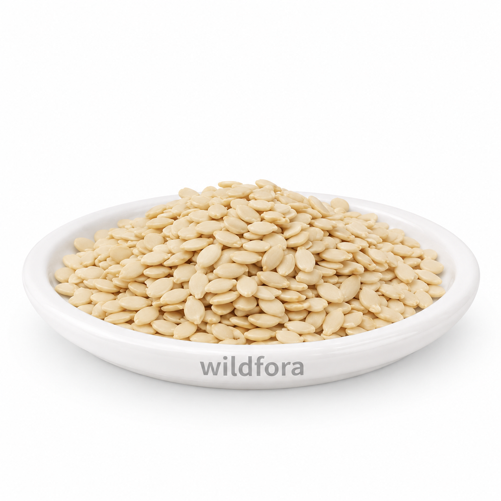 Muskmelon Seeds Without Shell (Cucumis melo) - Premium Natural Kharbuja Beej Kernels | Food Grade Ingredient