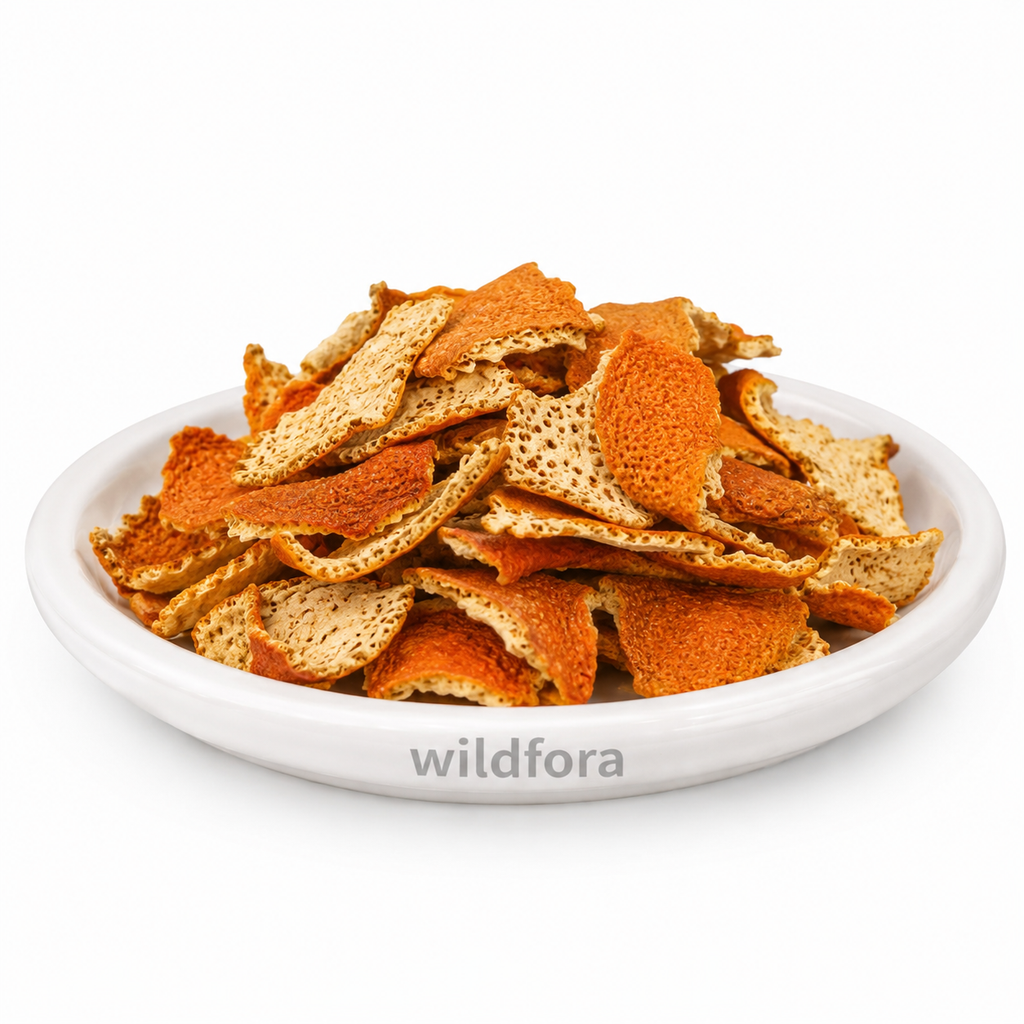 Orange Peel Powder (Citrus sinensis) - Premium Natural Dried Orange Peel Powder | Food Grade Botanical Ingredient