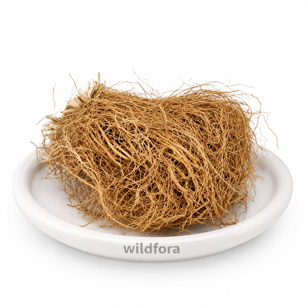 Vetiver Roots Chrysopogon Zizanioides Whole Natural Khas Root