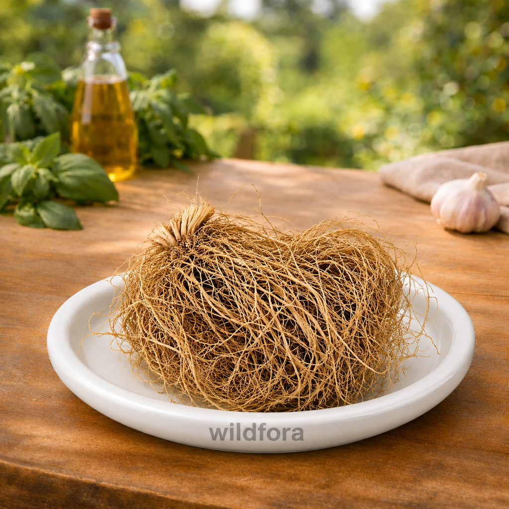 Vetiver Roots Chrysopogon Zizanioides Whole Natural Khas Root