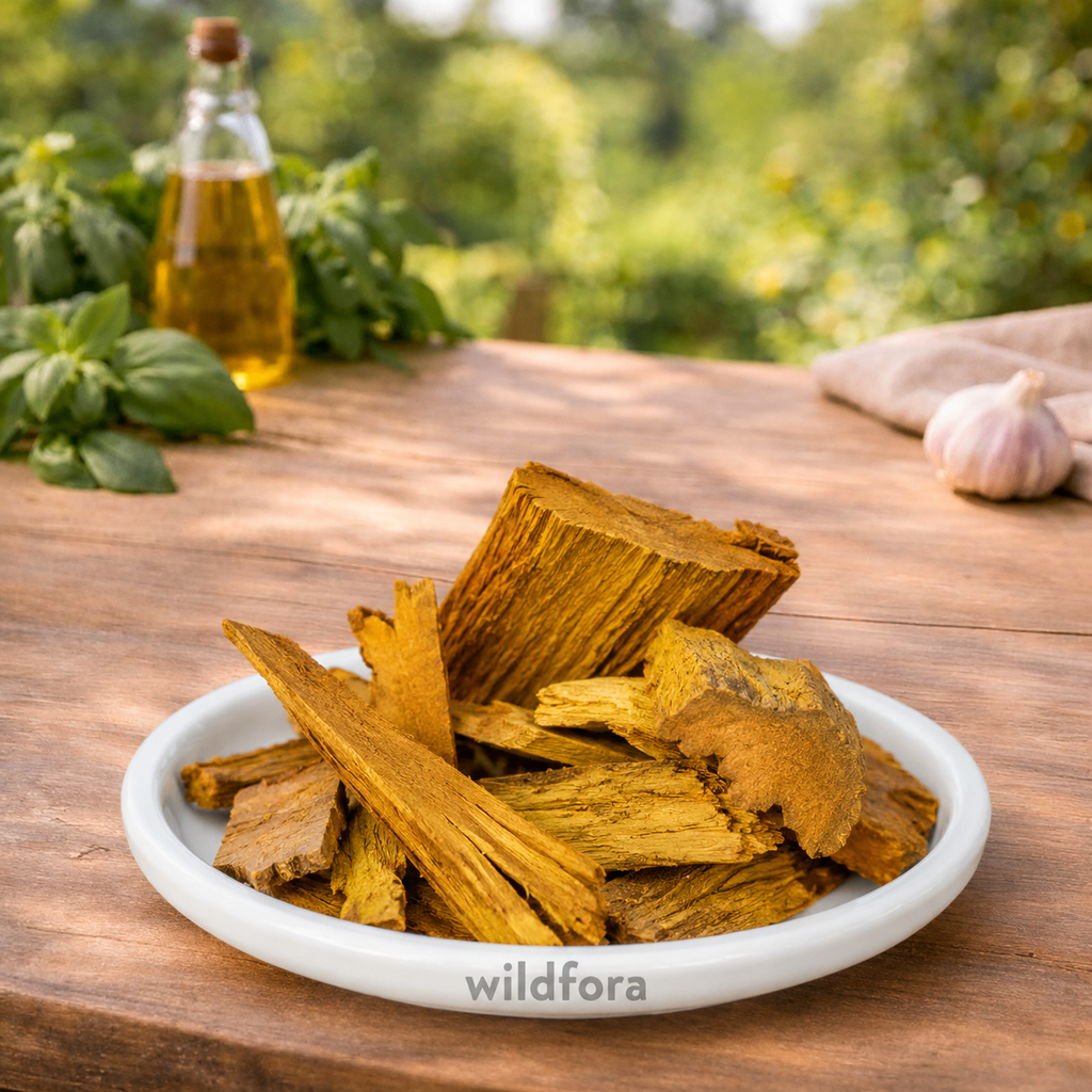 Vijaysar (Pterocarpus marsupium) - Premium Natural Whole Malabar Kino Wood | Botanical Ingredient
