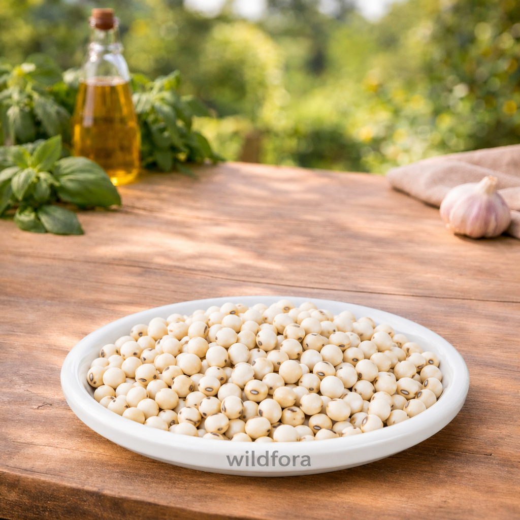 White Gunja (Safed Chirmi) - Premium Natural Whole Abrus precatorius Botanical Seeds